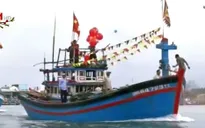 Lễ hội ra quân nghề cá của ngư dân Quảng Ngãi