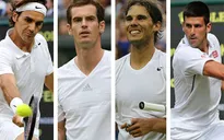 Lịch thi đấu Wimbledon 2017 ngày 10/7: Big Four trước ngưỡng cửa tứ kết