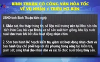Bình Thuận gửi công văn hỏa tốc việc nhận chìm bùn thải