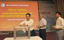 Bộ Tài nguyên và Môi trường ủng hộ đồng bào vùng lũ