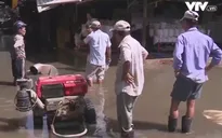 200 hộ dân TP.HCM loay hoay bơm nước chống ngập