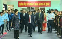 Bộ trưởng Bộ VH-TT và Du lịch thăm Trung tâm HLTTQG Hà Nội