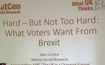 Người Anh phân vân giữa các lựa chọn Brexit