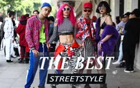 Tuần lễ thời trang quốc tế Việt Nam Thu - Đông 2017: Các tín đồ thời trang "nổi loạn" với màu tóc tại "The best street style"
