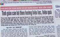 Sức lan tỏa nhanh chóng của giải báo chí Búa liềm vàng
