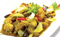 Đậm đà, hấp dẫn với món ếch xào lăn