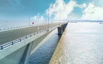Sắp khánh thành cầu vượt biển dài nhất Việt Nam