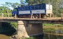 Quảng Trị: Mất an toàn trên những cây cầu cũ xây hơn 40 năm