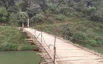 Hiểm họa từ những cây cầu treo xuống cấp