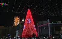 Chiêm ngưỡng cây thông Noel khổng lồ ở Bethlehem