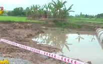 Đã tìm thấy thi thể hai bé trai đuối nước tại công trình thi công QL56