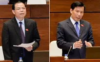 Hôm nay, hai Bộ trưởng đầu tiên đăng đàn trả lời chất vấn trước Quốc hội