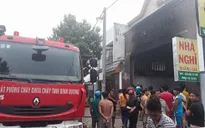 Cháy nhà nghỉ, nhiều khách thuê phòng kêu cứu