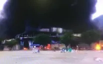 Cháy lớn ở chợ cửa khẩu Tân Thanh, Lạng Sơn