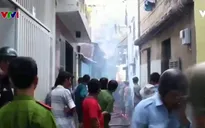 Cháy nhà trọ ở quận Tân Bình, TP.HCM