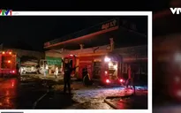 Cháy cây xăng do hàn xì, 6 người bị bỏng