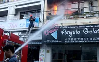 Cháy quán kem tại Nha Trang, khách nháo nhào tháo chạy