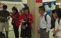 Check-in di động sử dụng Internet không dây tại sân bay