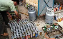 Phát hiện vụ sang chiết gas trái phép bằng thủ đoạn mới