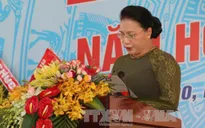 Chủ tịch Quốc hội Nguyễn Thị Kim Ngân dự lễ khai giảng năm học mới tại Tiền Giang