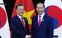 Chủ tịch nước Trần Đại Quang hội kiến Tổng thống Hàn Quốc Moon Jae-in