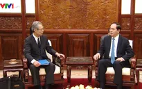 Chủ tịch nước tiếp Chủ tịch kiêm TBT hãng thông tấn Kyodo News