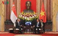 Chủ tịch nước tiếp Thủ tướng Singapore