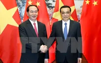 Chủ tịch nước Trần Đại Quang hội kiến Thủ tướng Trung Quốc
