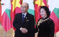 Chủ tịch Quốc hội Nguyễn Thị Kim Ngân hội đàm với Chủ tịch Quốc hội Myanmar