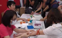 500 bạn trẻ tham gia Ngày Chủ nhật đỏ tại Viện Huyết học - Truyền máu TƯ