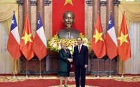 Chủ tịch nước chủ trì lễ đón chính thức Tổng thống Chile