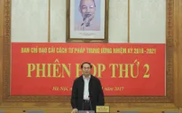 Xây dựng nền tư pháp trong sạch, dân chủ, nghiêm minh, hiện đại