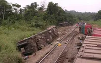 Tai nạn tàu hỏa ở Congo, ít nhất 34 người thiệt mạng