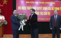 Lễ công bố quyết định của Bộ Chính trị về công tác cán bộ