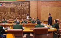 Chủ tịch nước Trần Đại Quang làm việc với Bộ Quốc phòng