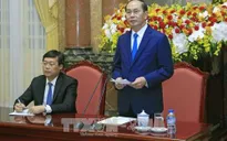 Chủ tịch nước gặp gỡ thanh niên biên phòng tiêu biểu