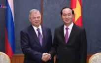 Chủ tịch nước Trần Đại Quang tiếp Thống đốc vùng Kaluga