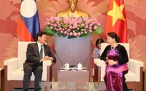 Chủ tịch Quốc hội tiếp Thủ tướng Lào