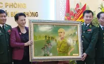 Chủ tịch Quốc hội thăm Bộ Tư lệnh Bộ đội Biên phòng