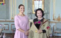 CTQH Nguyễn Thị Kim Ngân hội kiến Công chúa kế vị Thụy Điển