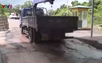 Cơ sở hạ tầng Cửa khẩu quốc tế La Lay có dấu hiệu xuống cấp