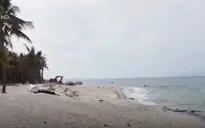 Cát bồi lấp mạnh trở lại ở cửa biển Cửa Đại