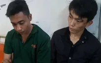 Bắt 2 tên cướp dùng dao đâm bảo vệ ở TP.HCM