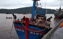 Nghệ An: Cứu nạn tàu cá cùng 19 ngư dân bị nạn