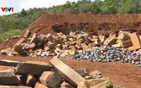 Khai thác đá trái phép tại Đăk Kút: Chưa có tổ chức, cá nhân bị xử lý trách nhiệm