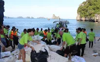 Đại sứ Mỹ cùng 100 tình nguyện viên dọn rác tại vịnh Hạ Long