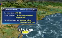Chìm tàu chở than 4.700 tấn tại đảo Hòn Ngư