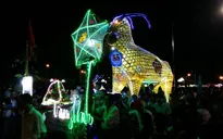 Những mô hình đèn Trung thu độc đáo tại Lễ hội Thành Tuyên 2017