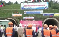 Thi công xuyên Tết trên công trình hầm đường bộ Đèo Cả