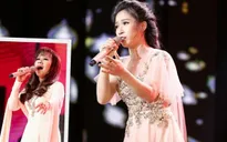 Hellen Thủy nắm tay Hoàng Oanh bước vào Bán kết Thần tượng Bolero